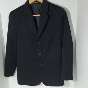 Arrow Boy's Black Sport Coat Suit Jacket Size 14